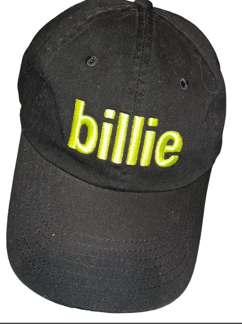 2022 Black Billie Eilish Happier Than Ever Tour Official Concert Hat cap